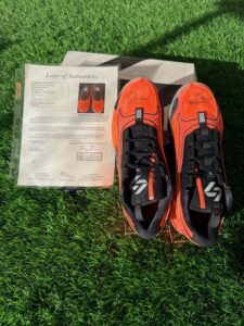 Luka Dončić double signed authenticated shoes size 11